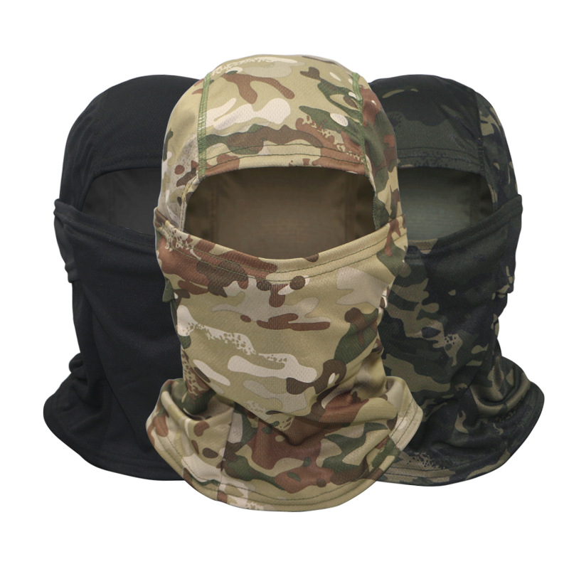 Fishing Mask Sun Protection - Camouflage Breathable Sun Protection Head Cover