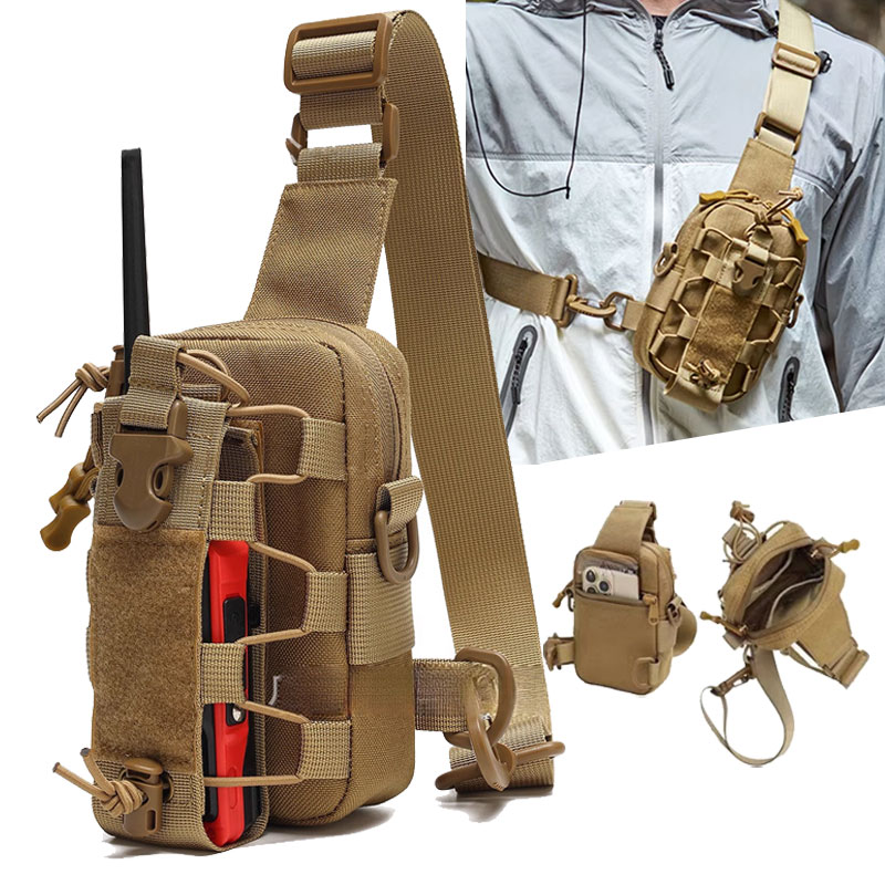 Fishing Belt - Tactical Sling Front Chest Bag Outdoor