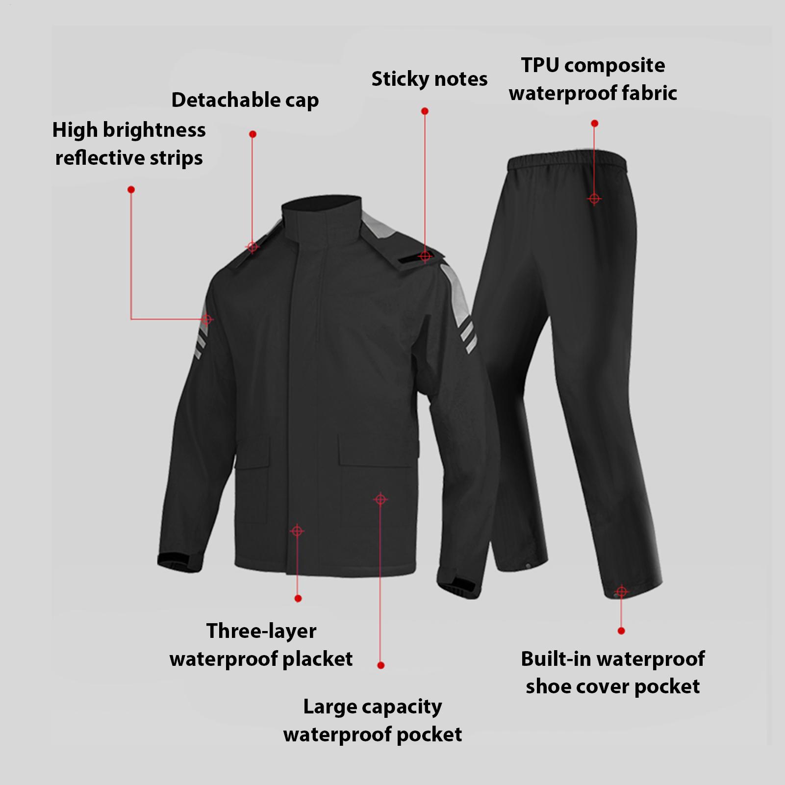 Waterproof Rain Suits for Men  - đánh giá và giá Fishing Rain Suit