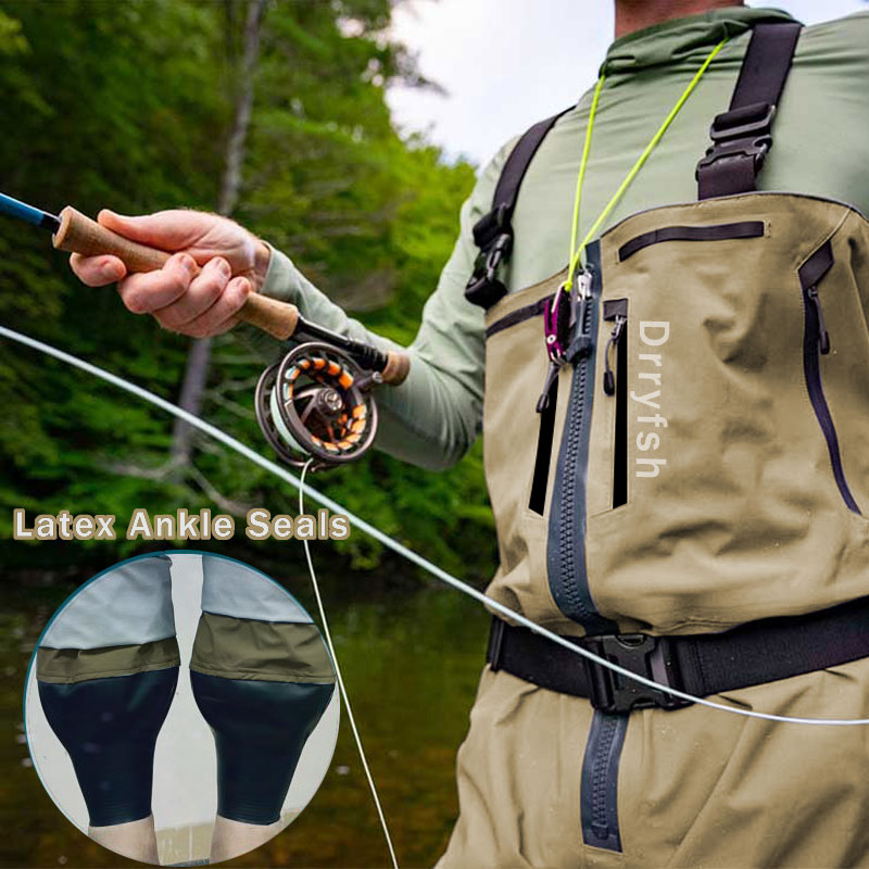 Zippered Waterproof Wader With - đánh giá và giá Fishing Waders