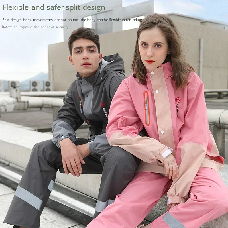 Split Raincoat Jacket Rain Pan - đánh giá và giá Fishing Rain Suit