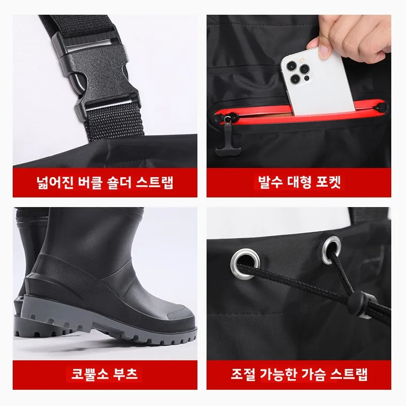 Waterproof Chest Waders with F - đánh giá và giá Fishing Waders