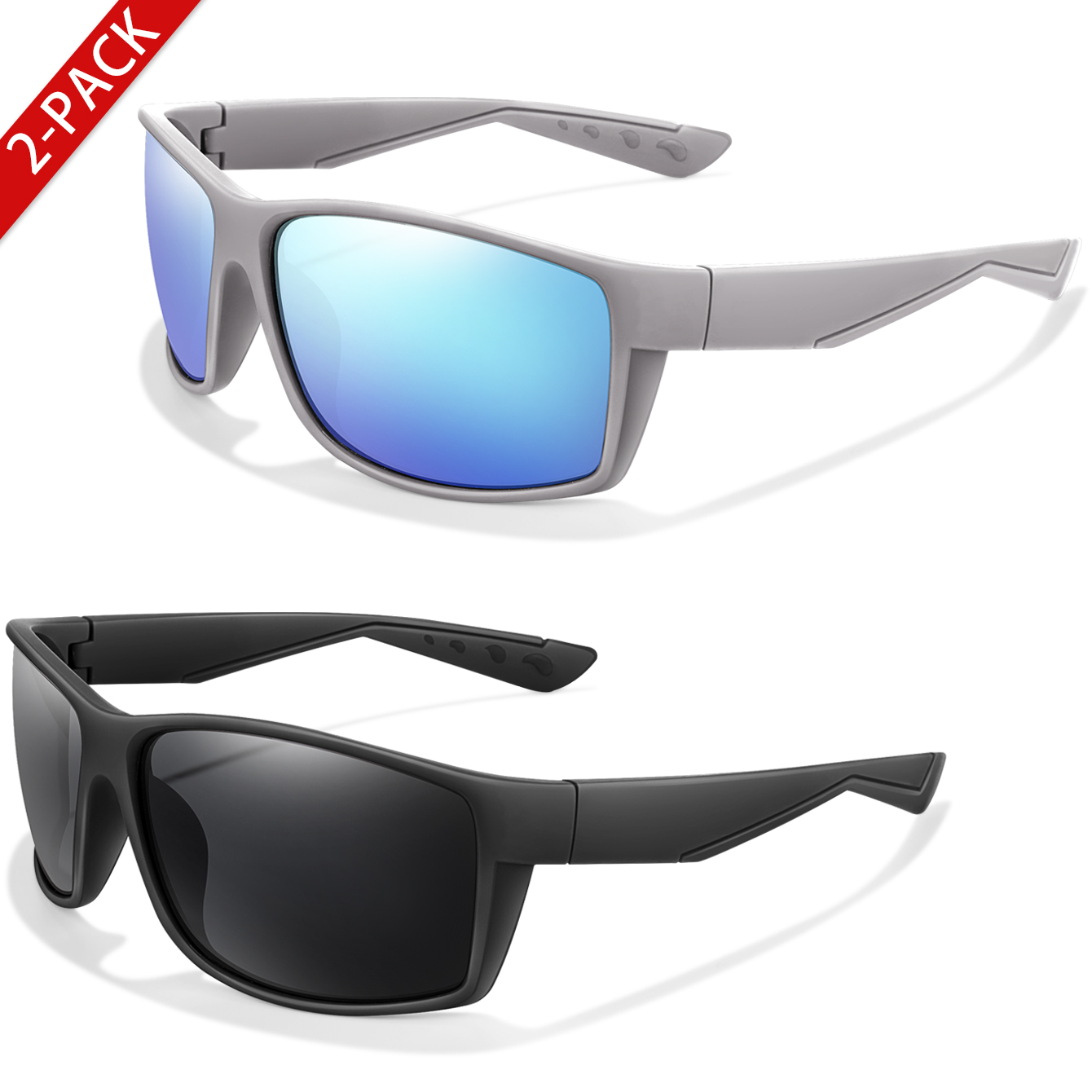 2 Packs Polarized Sunglasses U - đánh giá và giá Fishing Sunglasses Polarized