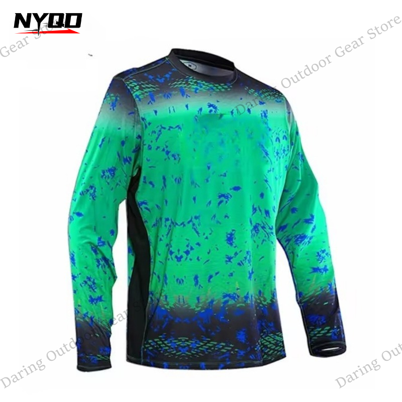 Men's Long Sleeve UPF 50+ Fish - đánh giá và giá Fishing Shirt Uv Protection