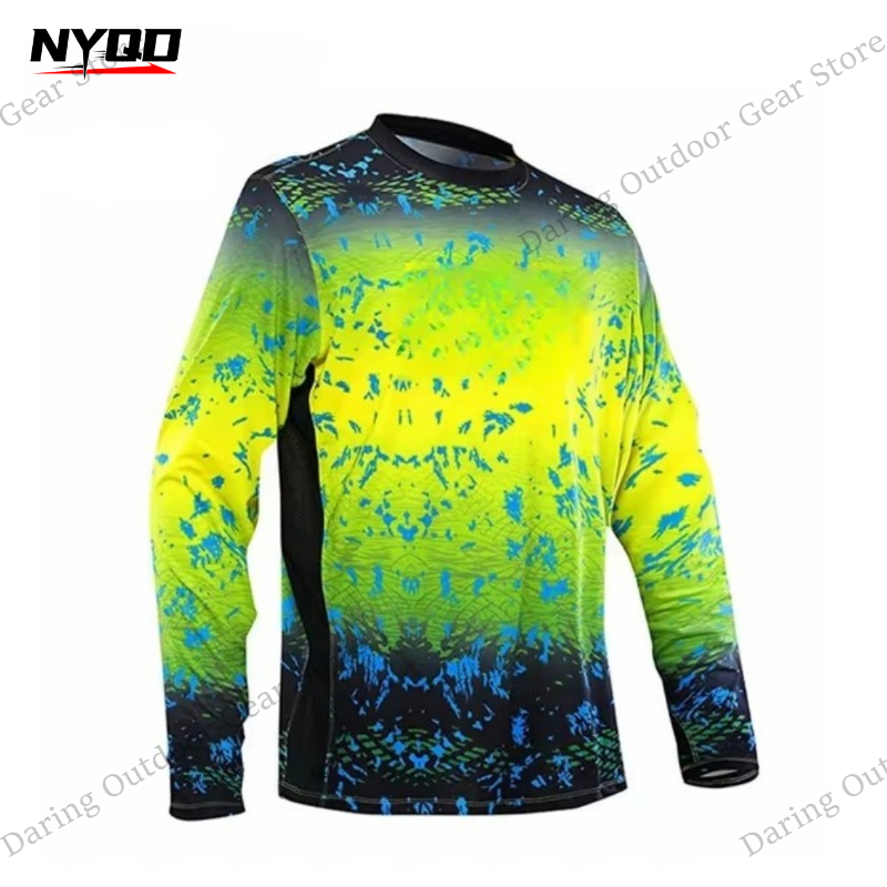 Men's Long Sleeve UPF 50+ Fish - đánh giá và giá Fishing Shirt Uv Protection