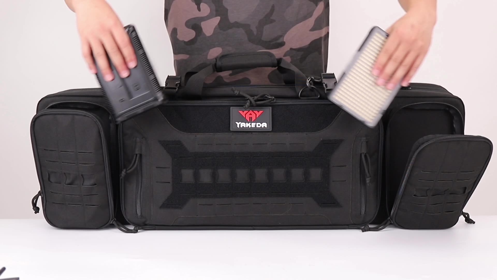 YAKEDA Tactical Hunting Bag Ne - đánh giá và giá Fishing Bag Waterproof