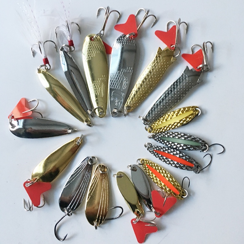 Fishing Lure Kit 16 Pcs Sets T - đánh giá và giá Fishing Belt
