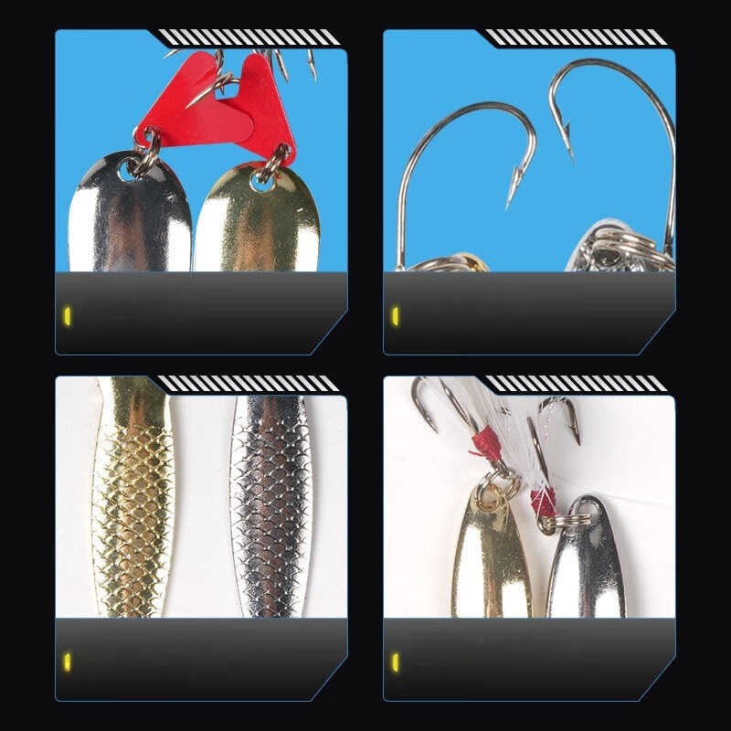 Fishing Lure Kit 16 Pcs Sets T - đánh giá và giá Fishing Belt