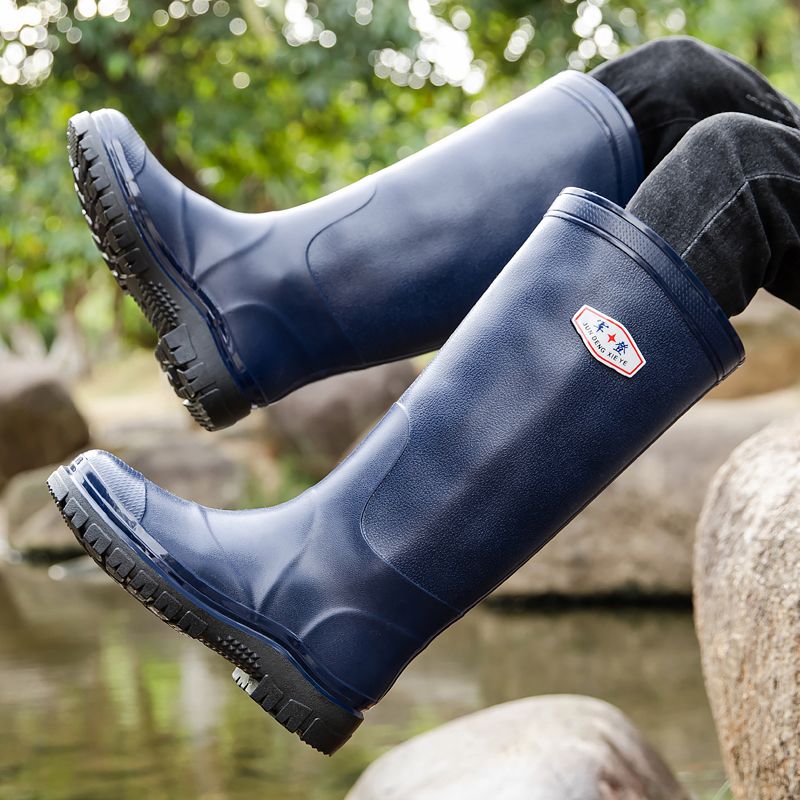 Adult Men's Super-High Waterpr - đánh giá và giá Fishing Boots
