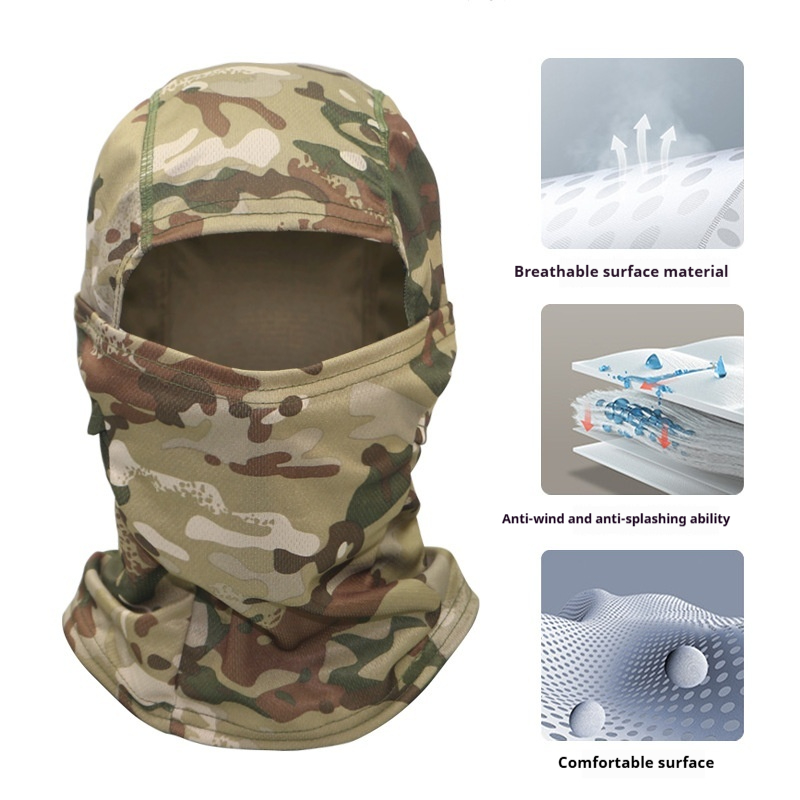 Camouflage Breathable Sun Prot - đánh giá và giá Fishing Mask Sun Protection